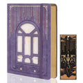 TIEFOSSI A5 Lined Journal for Women & Men, 100 GSM Thick Paper - color: Purple, size: Lined