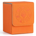 Arkeiliy MTG Deck Box 110+ Storage Sleeved Cards for Magic Commander - color: Orange