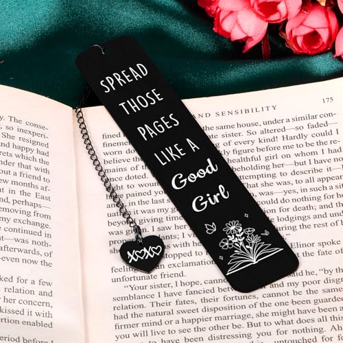 Bookmarks for Women Dark Romance Book Marks for Reading Women Book Lover - color: Black