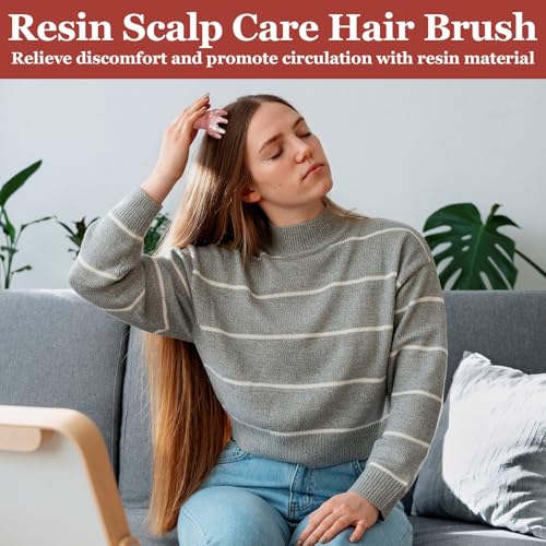 2 Pcs Octopus Scalp Massager Comb Hair Massage Scalper Spa Equipment Gifts