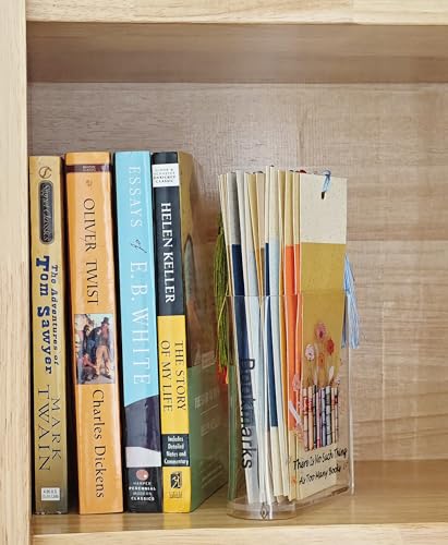 Book Shaped Bookmark Holder Reading Accessory - style: book