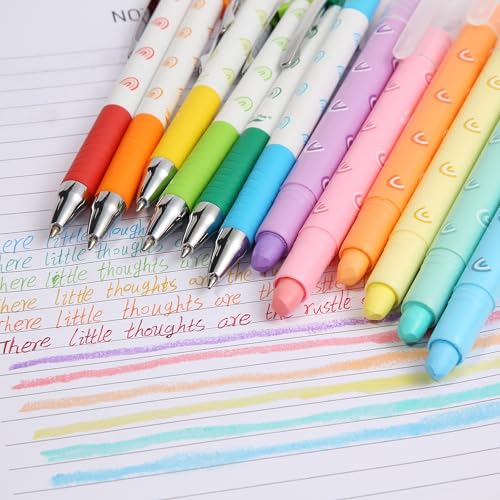 Mr. Pen- Bible Highlighters and Pens No Bleed, 12 Pack - color: Vibrant and Pastel