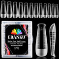 EBANKU Poly Gel Nail Forms 120 PCS T-Shape Dual Nail Forms for Builder Gel - color: T-Shape