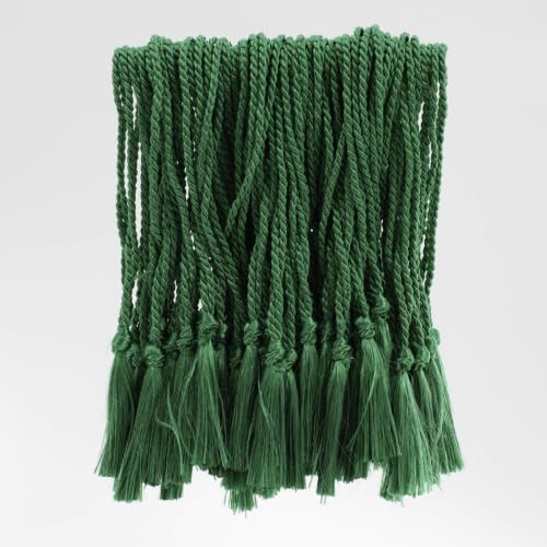 Tassel Depot 100 Floss Bookmark Tassels - DK. Green - color: Dark Green