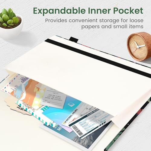 Taja Aesthetic Lined Journal for Women, Pretty Notebooks for Work & Study - color: A-Hummingbird