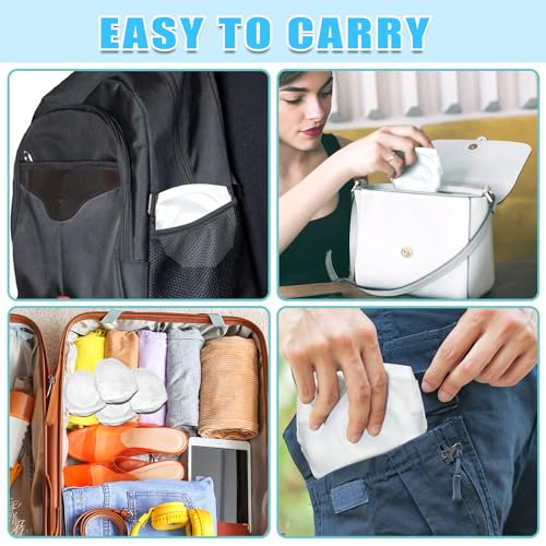 Mototo 36 Pieces Foldable Flying Disc Fans with Bag Folding Pocket Toy Set DIY Creative Gift Handheld Fabric Fan for Fun Party Favors Summer Outdoor Activity Game Halloween, White - color: White