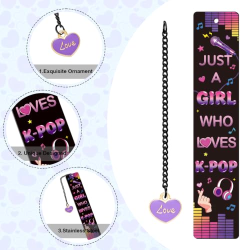 Kpop Bookmark Birthday Gifts for Kpop Fans, Book Lovers, Frinends - style: Kpop
