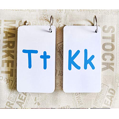 26PCS/Set ABC English Alphabet 26 Letters Child Flash Cards