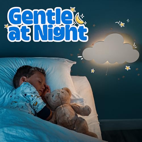 Cloud Light - Floating Cloud Wall Lamp | Baby Nursery Cloud Night Light - color: Cloud