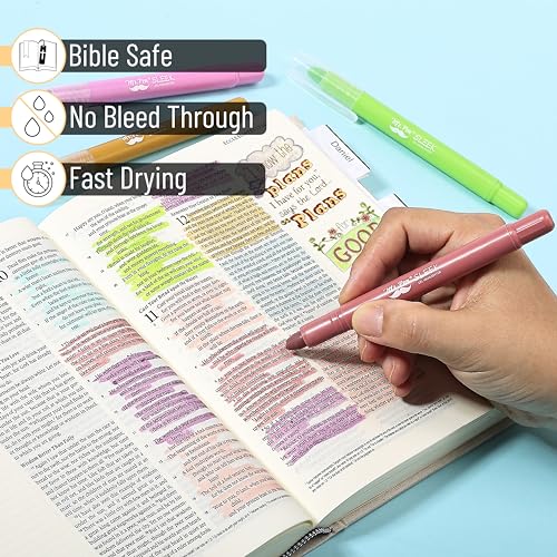 Mr. Pen- No Bleed Gel Highlighters, Assorted Colors, 8 Pack - color: Pastel Colors 4, size: 8 Pack