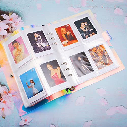 Polaroid Photo Album,Instax Mini Photo Album,200 Pockets Album Book - color: Color -1