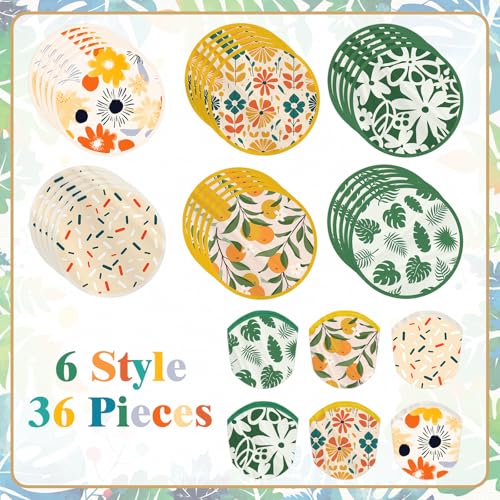 Mototo Foldable Flying Disc Fans, 36PCS Foldable Disc Fan 8 Inch Pop up Round Collapsible Hand Fan Bulk with Pouch for Women Purse Travel Beach Game Wedding Party Favor Decoration, 6 Abstract Style - color: Colorful 5