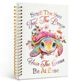 MOFUYU Turtle Gifts Cute Spiral Notebook Journal for Women Men - color: white(Bible-2)