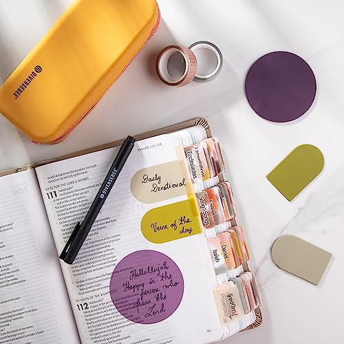 DiverseBee Transparent Sticky Notes Set with Quick Dry Pen (Muse) - color: Muse