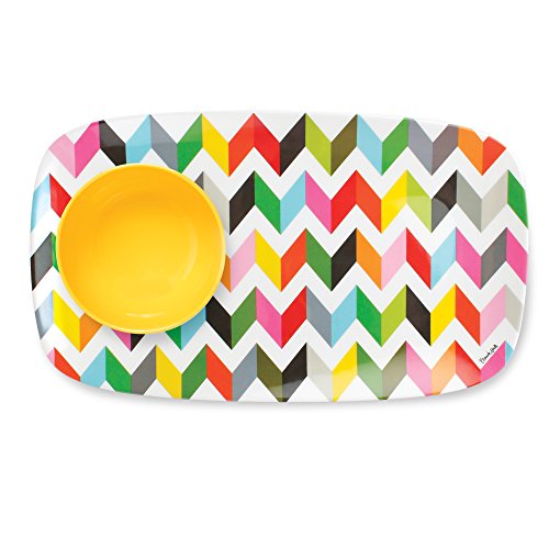 French Bull 13" Rectangular Platter - Melamine Platters and Serving Ware - Plate, Dish, Serving, Collection - Ziggy - color: Ziggy, size: 13" Rectangular Platter