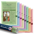 Quarterhouse 8 Poster Elements of a Novel Classroom Set - color: Elements of a Novel