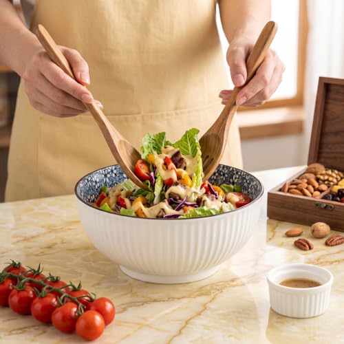 60 oz Large Soup Bowls Set of 3, Pho Bowls, Ramen Bowl - Floral - size: Floral Pattern (8 Inch, 60 oz)