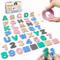 juman Toddlers Sensory Silicone Alphabet Magnetics Letters & Numbers 41 PCS