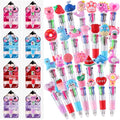 30 Pack Valentines Fun Pens with Cards Cute Multicolor 4-in-1 Gift Pens - style: Valentines Cards-30pcs