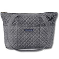 Bella Taylor Small Tote, Quilted Shoulder Bag for Women - color: Dark Denim