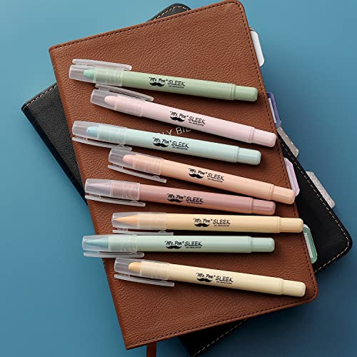 Mr. Pen- No Bleed Gel Highlighters, Pastel Colors, 8 Pack - color: Pastel Colors 2, size: 8 Pack