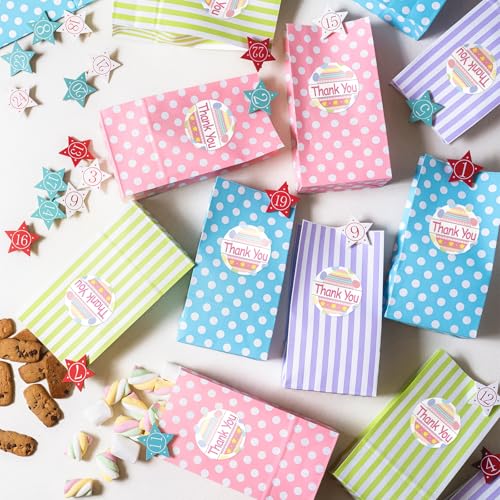Heyfibro 500 PCS 1.5 Inch Thank You Stickers for Small Business, Baking, Gifts, Envelopes, Easter Decorations (Egg 1) - style: Egg 1