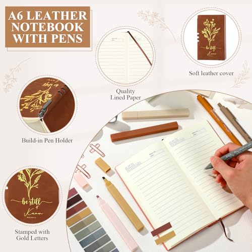 29 Pcs Bible Journaling Supplies Kit, Back to School Gifts - color: Brown, style: Boho