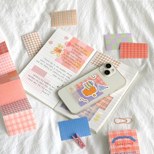 Monolike Big Wow Sticker Unmatched Friends Pattern Series.1 + Series.2 Set - Big Size Cute Stickers, Square Stickers - color: Unmatched Friends Pattern Series.1 + Series.2