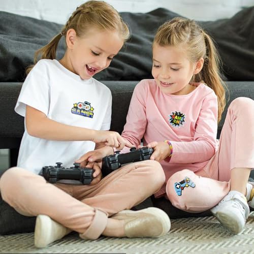 10 Pcs Video Game Iron On/Sew On Patches, Gaming Embroidered Applique for Boys, Clothes Backpacks Hats Pants Jackets Jeans Decoration, Party Favors, DIY Accessories - color: 10 Game