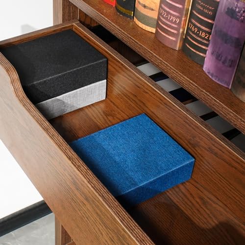 Photo Storage Box 4x6, Linen Photo Box - Blue - color: Navy Blue, size: 4"x6"