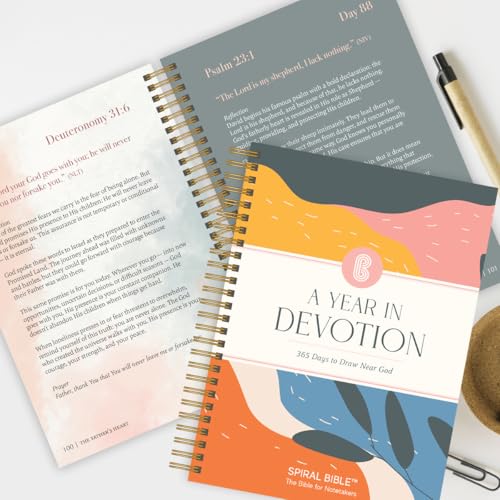 Official Spiral Bible: A Year in Devotion, 365-Day Christian Devotional