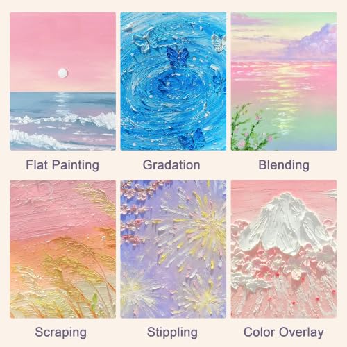 rubens 48 Macaron Colors Soft Oil Pastels, Creamy & Easy Blending - color: 48 Macaron Colors