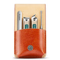 MR.GREEN Portable Manicure Sets Pedicure kits Stainless Steel Nail Clippers Tool Travel Grooming Case Nail Scissors Gift Box (Mr-6103) - color: Mr-6103