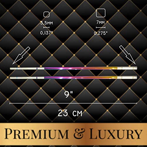 Albino Monkey Rainbow Metal Chopsticks Reusable Stainless Steel (5 Pairs)