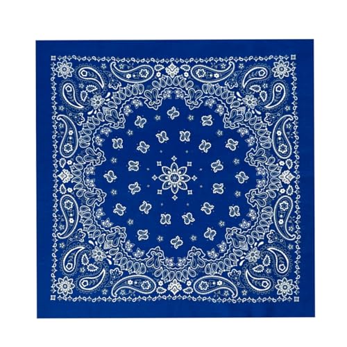 Every-ville Cotton Bandana Handkerchief for Men & Women, 3 Pack - color: Navy Blue