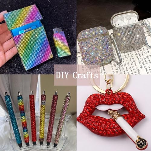 Colorful Nail Art Rhinestones Nail Charms for Women Nail Design - color: Colorful-14