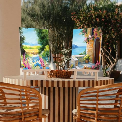 Sherr 24 Pcs Pre Drawn Canvas for Adult, Mixture, 8 x 10 Inch - size: 8 x 10 Inch, style: Mixture