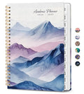ZOTIA Planner 2026-2027 Weekly & Monthly Calendar Planner Jul 2026-Jun 2027 - color: D-Distant Peaks Hill, size: 6.3" x 8.5"