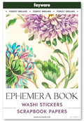 Junk Journal Supplies - Washi Stickers for Scrapbook & Journaling Supplies - color: Forest Dreams