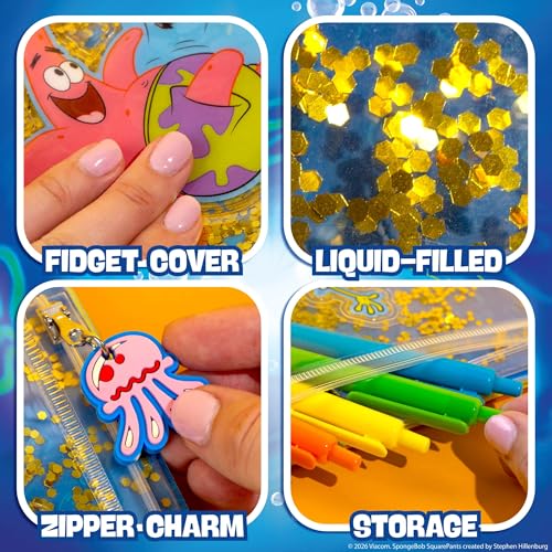 Horizon Group USA Tab Journal with 5 Dividers, SpongeBob SquarePants - color: Spongebob Squarepants