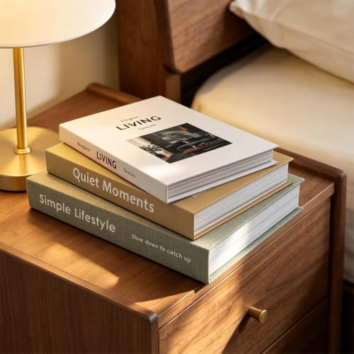 Decorative Books for Home Decor, Aesthetic Fake Book Storage Boxes