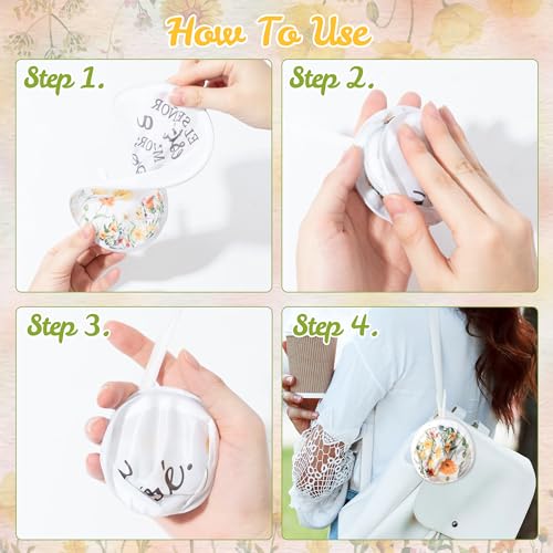 R HORSE 50Pcs Spanish Christian Fans Bulk Wildflower Folding Handheld Fan - color: Spanish Wildflower