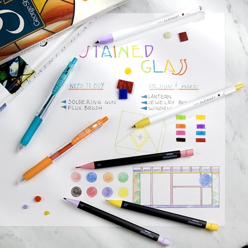 Zebra Pen Creative Set, Zensations, CLiCKART & SARASA Clip, Assorted, 24-Pk - style: Writing Essentials Set