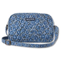 Bella Taylor Simple Crossbody, Quilted Handbag for Women - color: Navy Floral