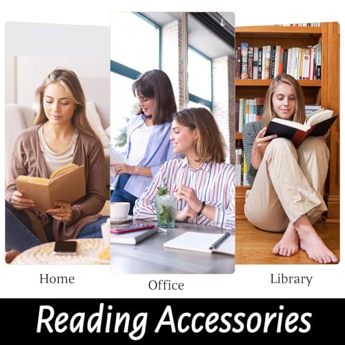 4Pcs Cat Bookmarks Set, 2Pcs Thumb Page Holders and 2Pcs Metal Markers
