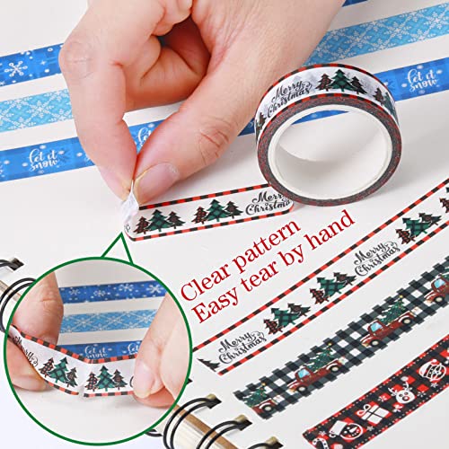TaoBary 33 Rolls Washi Tape Set, 15mm Holiday Seasonal,Cute Style - style: Cute Style