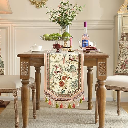 Patdrea Designer Vintage French Velvet Table Runner,12"X118"-Cullom - color: Cullom Velvet, size: 12"*118"