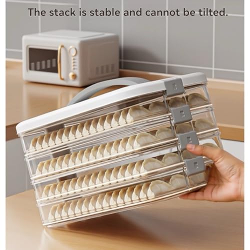 4-layer Cookie Containers,Cookie Carrier, Dumpling Box,Food Storage Containers