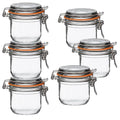 Le Parfait Super Terrine 200ml (7oz) Glass Canning Jar, Wire Bail Lid, 6 Pk - color: 200ml (Set/6)