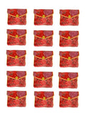 Baitaihem 15 Pack Jewelry Purse Pouch Gift Bags Chinese Style Brocade Embroidered Bag,Red(Medium) - color: Red, size: Medium
